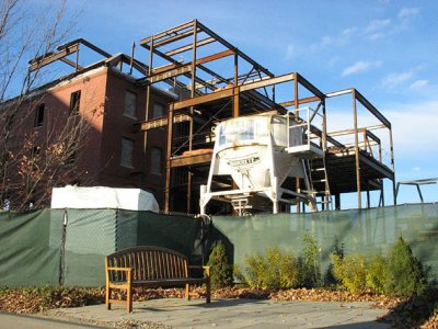 Roger Williams Hall addition