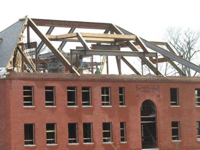 Roger Williams Hall roof