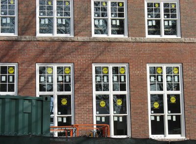 Hedge Hall windows