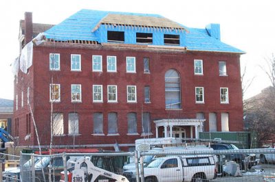 Roger Williams Hall roof