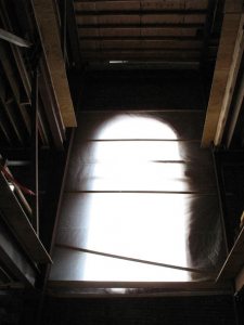 Arched window, Roger Williams Hall