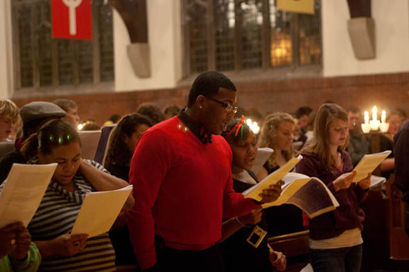 Candlelight and music