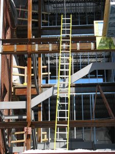 Roger Williams Hall stair tower