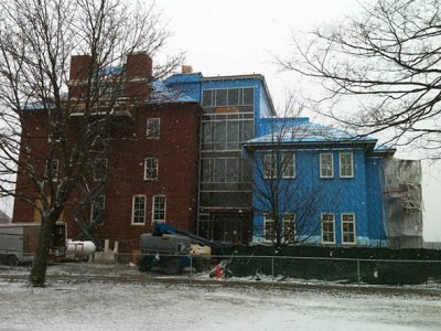 Roger Williams Hall stair tower