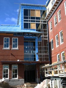 Roger Williams Hall entrance