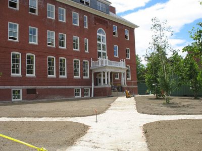 Roger Williams Hall landscaping