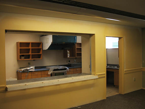 "Cultural kitchen," Roger Williams Hall