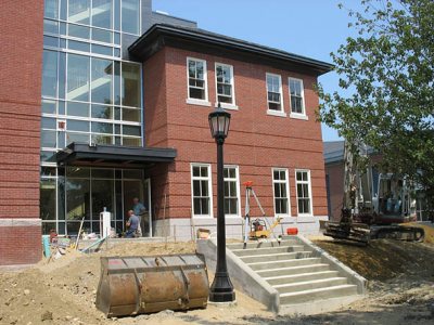 New steps, Roger Williams Hall