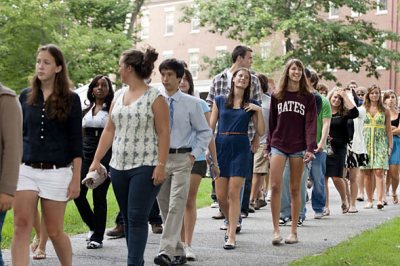 Students at Convocation 2010