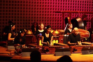 The Bates Gamelan Orchestra in March 2012.