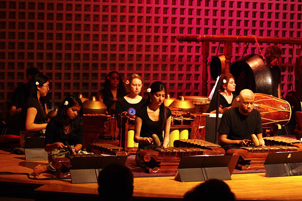 The Bates Gamelan Orchestra in March 2012.
