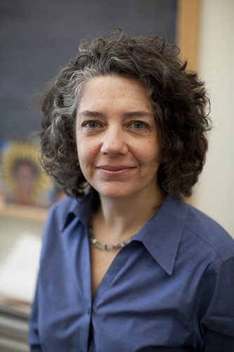 Melinda Plastas, visiting associate professor of women and gender studies. Photograph by Phyllis Graber Jensen/Bates College.