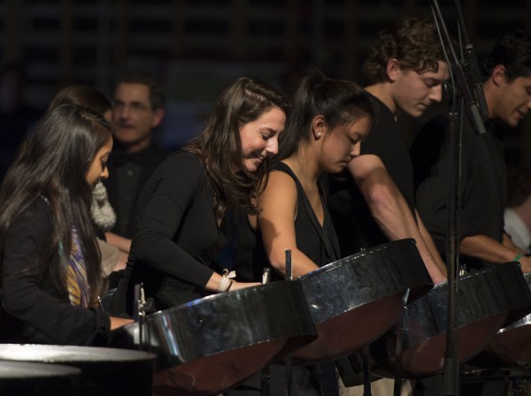 The Steel Pan Orchestra. (Michael Bradley/Bates College)