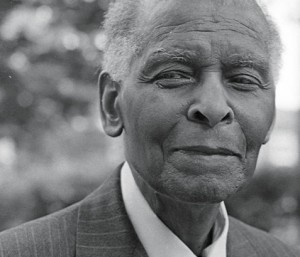 In 1980, at age 85, Benjamin Elijah Mays ’20 returns to campus for his 60th Reunion.Photograph by Jim Daniels