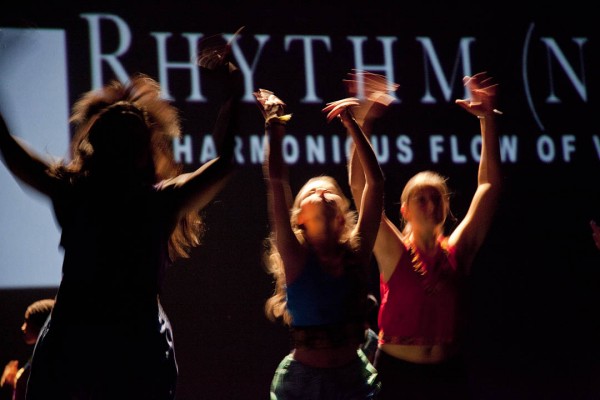 The Bates Dance Company in November 2012. Photograph by Phyllis Graber Jensen/Bates College.