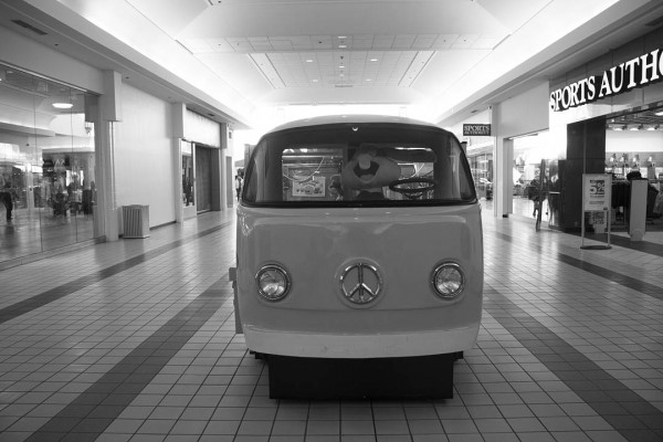 "Volkswagen Van" (2013), an inkjet print by Amanda Wescott '13.
