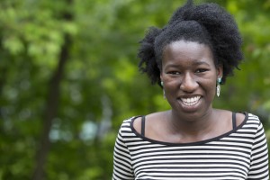 2013 Fulbright grant recipient Hakimah Abdul-Fattah. Photograph by Michael Bradley/Bates College.