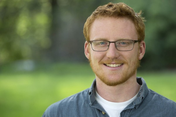 2013 Fulbright grant recipient Hansen Johnson. Photograph by Phyllis Graber Jensen/Bates College.