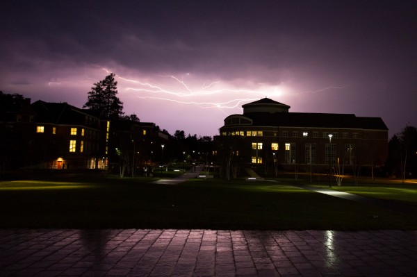 130911 lightning Bates College campus 074