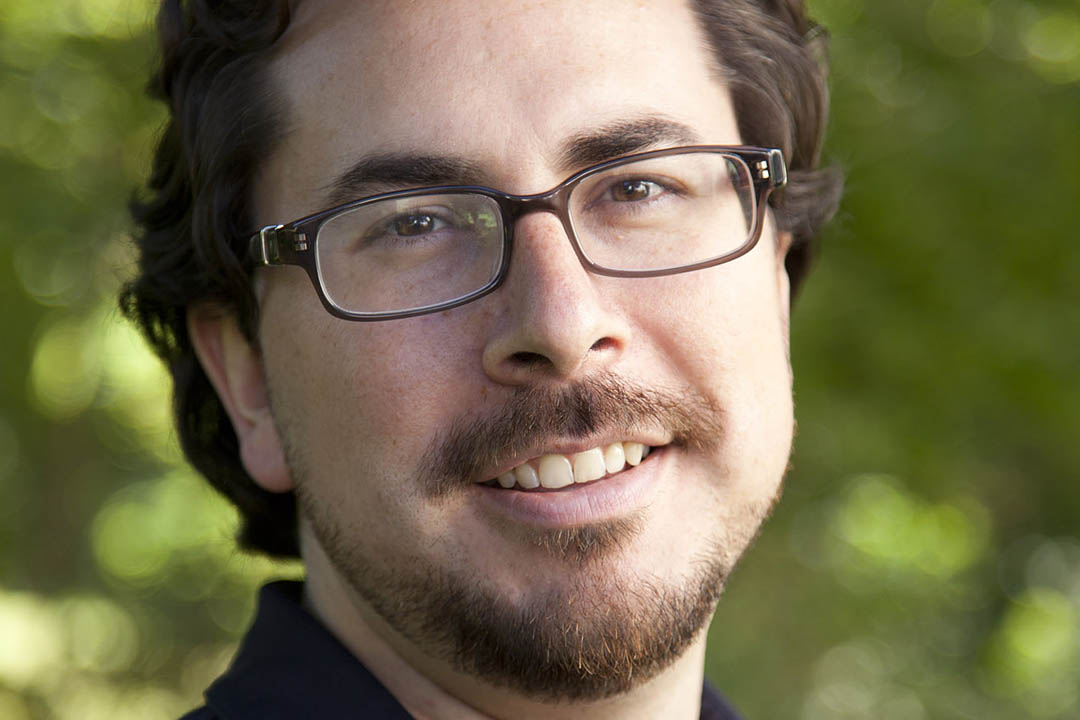 Bates neuroscientist Jason Castro. (Phyllis Graber Jensen/Bates College)