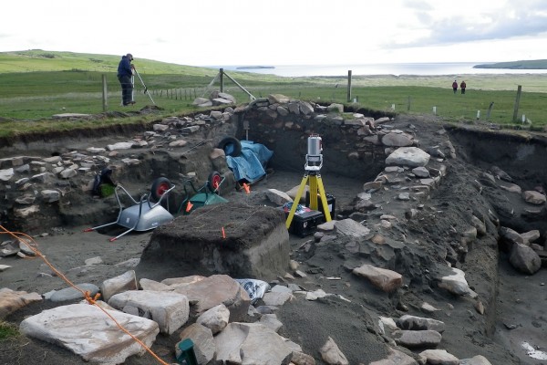 In the Shetland Islands, a Bates-directed archaeological dig, funded by the National Science Foundation, involves geologists, anthropologists, historians and biologists who are discovering the fate of a township named Broo that was buried in sand during the17th century Little Ice Age. 