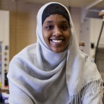 Asha Mohamud '15, one of two Phillips Student Fellows for 2013. (Phyllis Graber Jensen/Bates College)