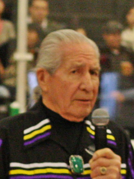 Chief Oren Lyons in a cropped image by Larry Palumbo.