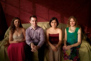 Dedicated to living composers, the Momenta Quartet performs on May 8.