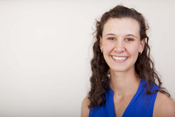 Alexandra Hill '14 is a 2014 recipient of a Fulbright U.S. Student Grant. (Sarah Crosby/Bates College)