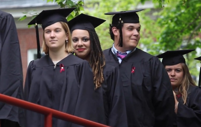 Video: Commencement sights, sounds and moments that will last a lifetime