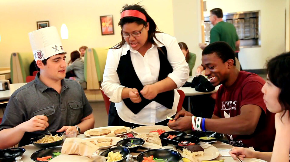 Video: Students dish out creativity in Iron Chef competition