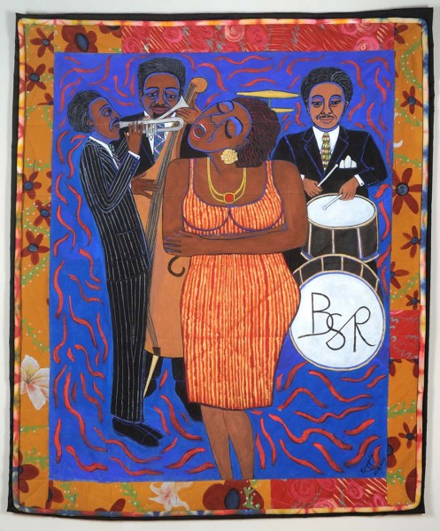 Faith Ringgold, Jazz Stories: Mama Can Sing, Papa Can Blow #4, 2