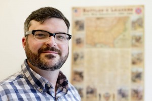 Michael Rocque, assistant professor of sociology. (Phyllis Graber Jensen/Bates College)