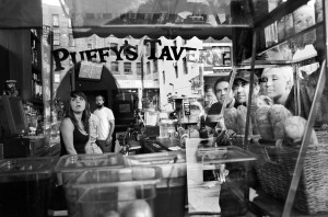 "Puffy’s Tavern TriBeCa" (2010), archival pigment print by Donna Ferrato. Gift of Charles Dorkey III, 2013.