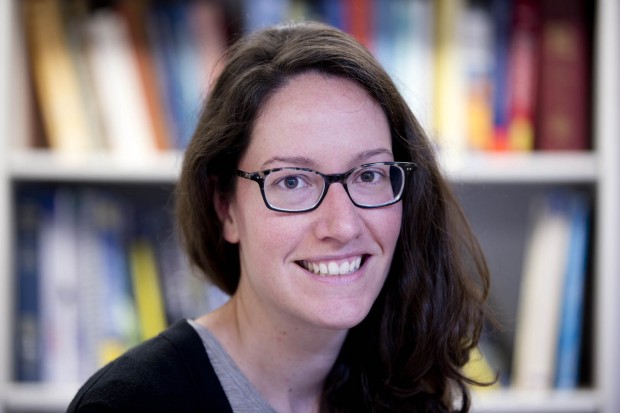 Geneviève Robert, assistant professor of geology. (Phyllis Graber Jensen/Bates College)