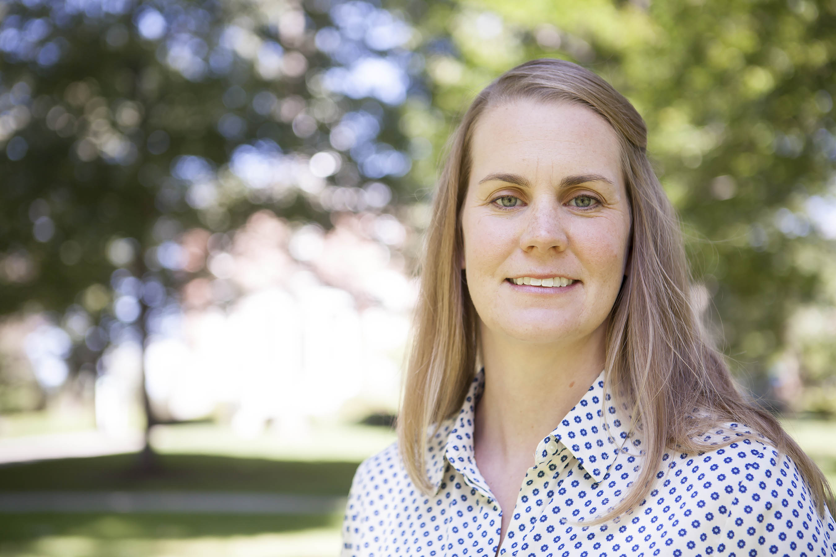 Katharine Ott, assistant professor of mathematics. (Sarah Crosby/Bates College)