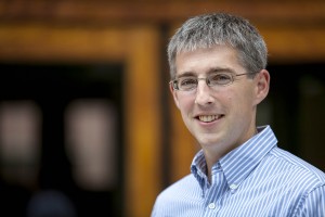 Associate Professor of Economics Nathan Tefft. (Sarah Crosby/Bates College)