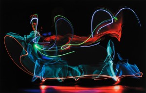 "The Aurora," Series No. 2, 2012, by Ronald Beverly -- on view in the museum exhibition "Convergence."
