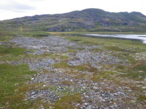 These old beaches rebounded above sea level as melting glaciers retreated and released them from heavy ice. (Michael Retelle/Bates College)