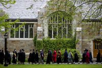 The Bates faculty during Commencement 2014. (Phyllis Graber Jensen/Bates College)