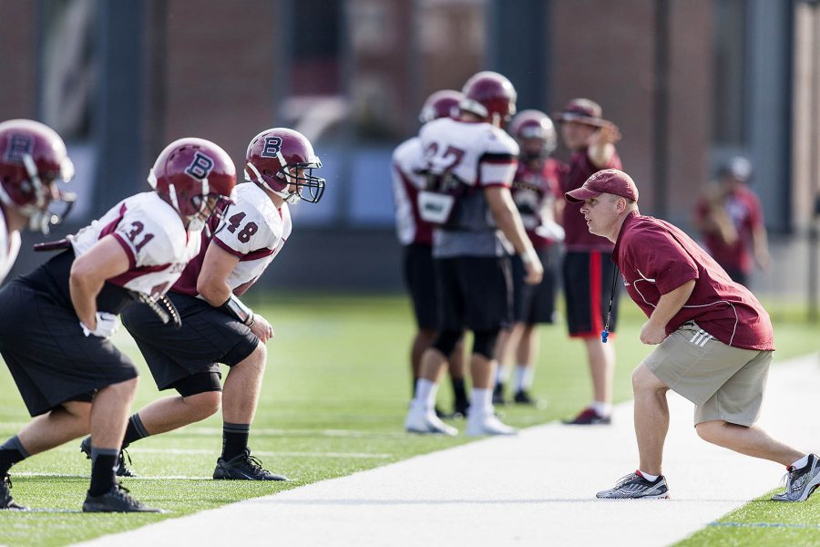 The Bobcats endured a hot and humid practice Thursday afternoon