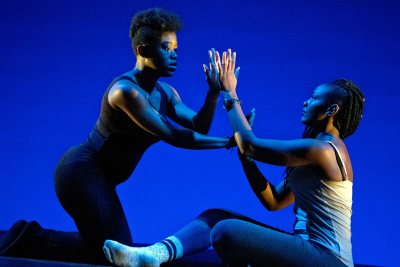 A scene from Sankofa's 2016 MLK Day performance. (Phyllis Graber Jensen/Bates College)