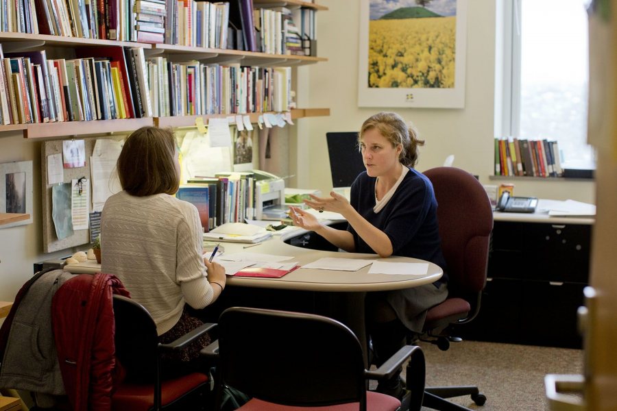 Rebecca Herzig is the college's Christian A. Johnson Professor of Interdisciplinary Studies and chair of the Division of Interdisciplinary Studies. (Phyllis Graber Jensen/Bates College)