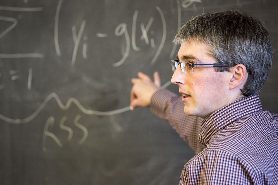 Nathan Tefft is an assistant professor of economics. (Josh Kucken/Bates College)