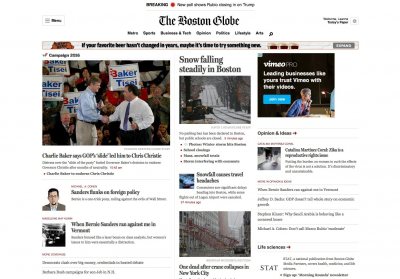 While the print circulation has plummeted, The Boston Globe has more readers than it's every had. But it's not making much money from its large online readership.