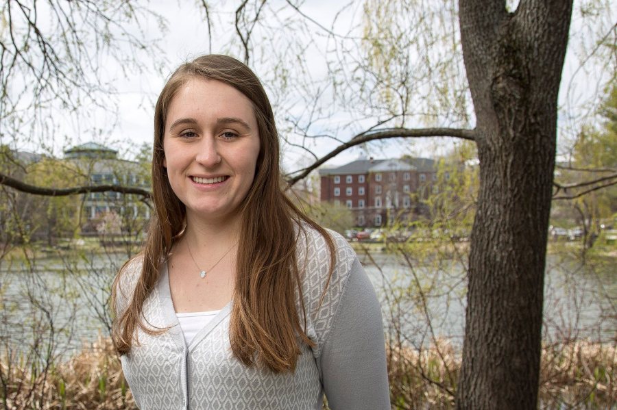 Nicole Bermudez ’16, a politics major from Lake Forest, Calif., was awarded a 2016–17 Fulbright English Teaching Assistantship for Colombia. (Josh Kuckens/Bates College)