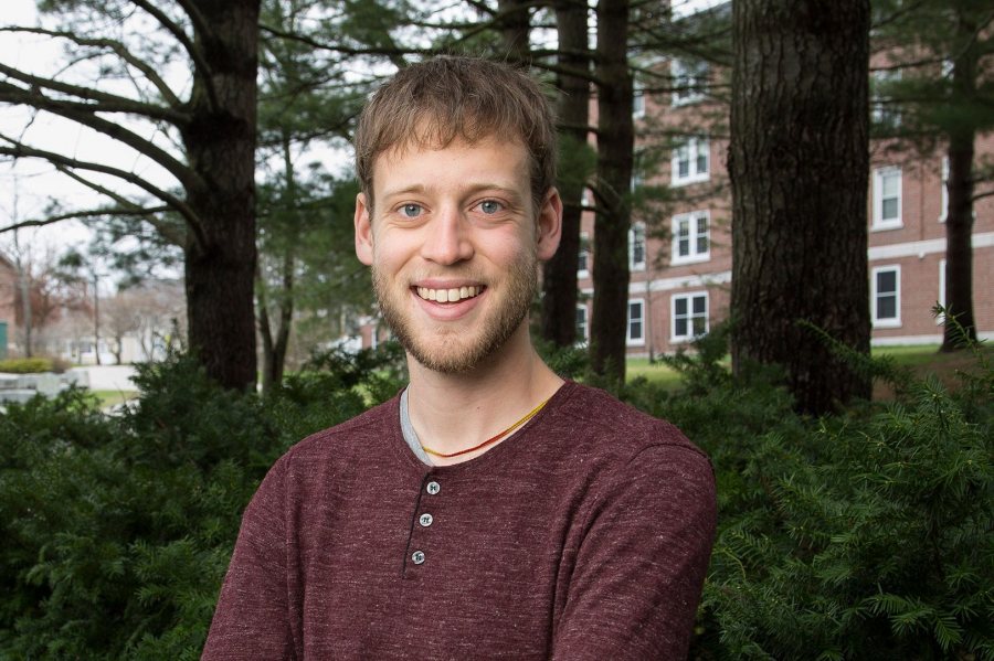 Max Silverman ’16, an interdisciplinary studies major from Dobbs Ferry, N.Y., received a 2016–17 Fulbright English Teaching Assistantship for Nepal. (Josh Kuckens/Bates College)