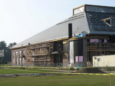 Commons from the northwest. (Doug Hubley/Bates College)