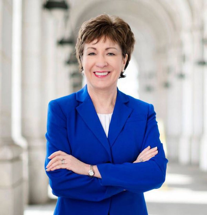 Maine's senior U.S. senator, Susan Collins.