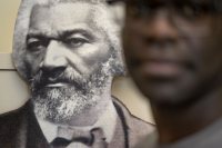 Look What We Found: A historian’s life-sized cutout of Frederick Douglass